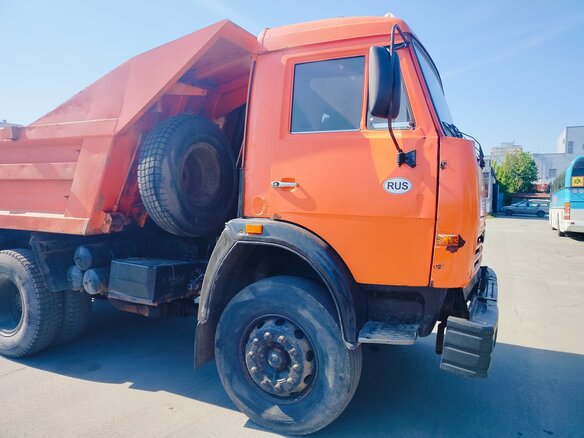 2007 КамАЗ 5511, оранжевый, 1370000 рублей - вид 11