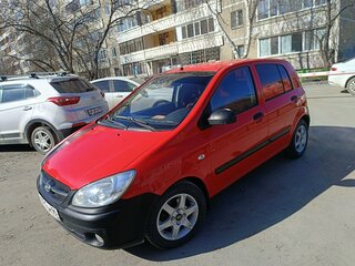 2008 Hyundai Getz I Рестайлинг, красный, 480000 рублей, вид 1