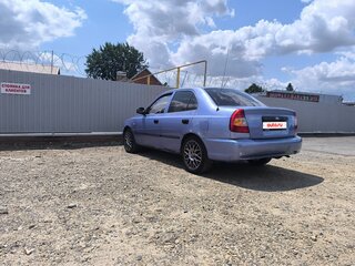 2005 Hyundai Accent ТагАЗ II, голубой, 380000 рублей, вид 4