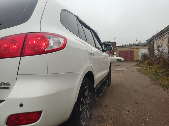 2008 Hyundai Santa Fe II, белый, 1300000 рублей - вид 20