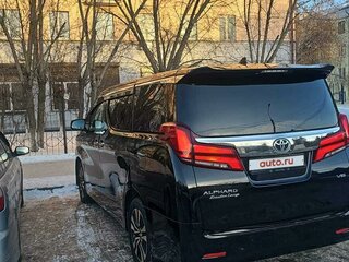 2018 Toyota Alphard III Рестайлинг, чёрный, 5550000 рублей, вид 1