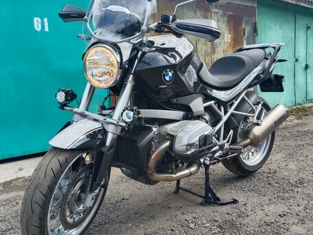 2011 BMW R 1200 R, чёрный, 610000 рублей, вид 3