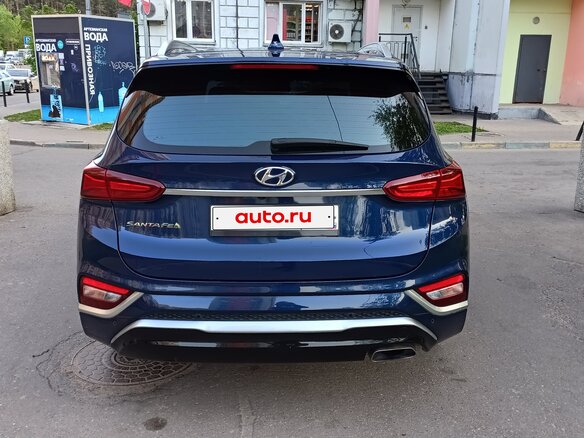 2019 Hyundai Santa Fe IV, синий - вид 7