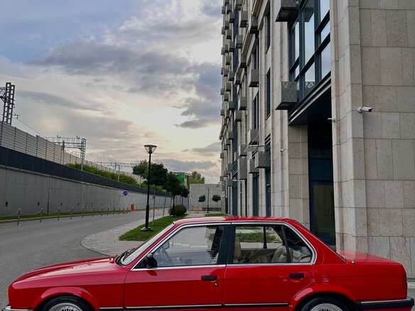 1988 BMW 3 серии 316 Ecotronic II (E30), красный - вид 8