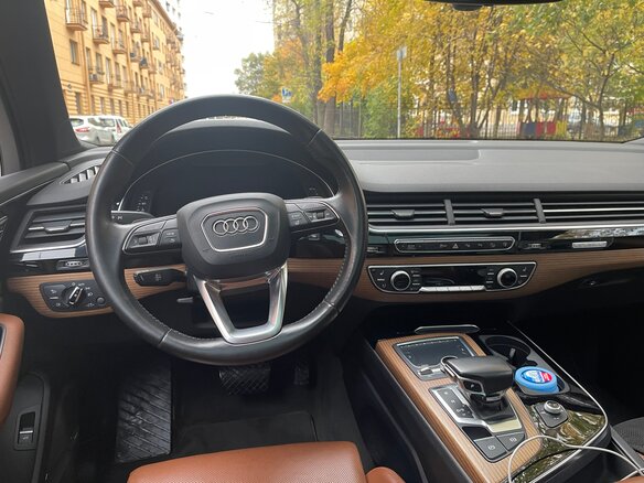 2016 Audi Q7 II (4M), чёрный, 5350000 рублей - вид 14
