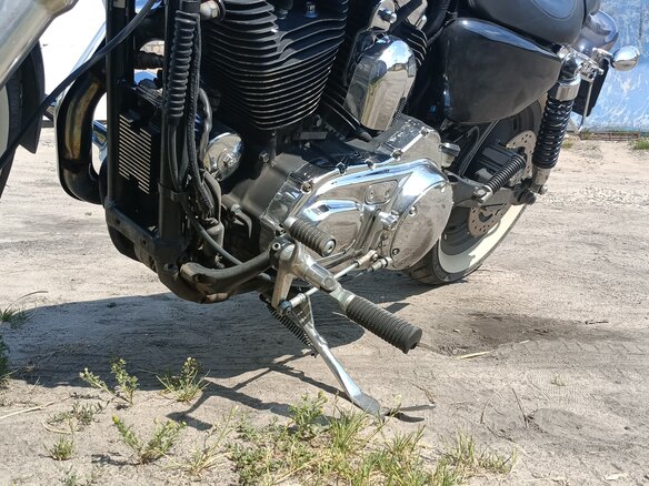 2007 Harley-Davidson Sportster 1200, синий, 635000 рублей - вид 17