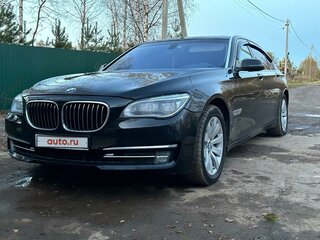 2012 BMW 7 серии Long 750Li xDrive V (F01/F02/F04) Рестайлинг, чёрный, 2000000 рублей, вид 2