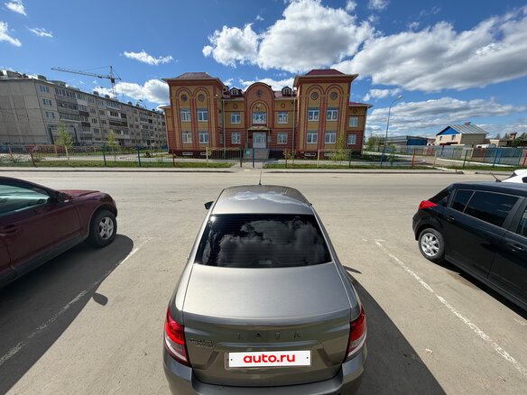 2021 Lada (ВАЗ) Granta I Рестайлинг, серебристый, 799000 рублей - вид 10