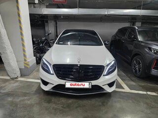 2016 Mercedes-Benz S-Класс 350 CDI BlueTEC VI (W222, C217), белый, 4500000 рублей, вид 1