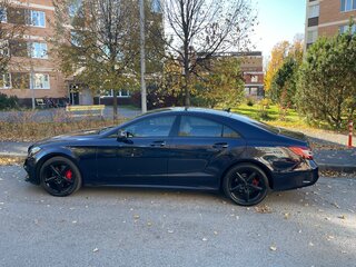 2015 Mercedes-Benz CLS 350 BlueTEC II (C218) Рестайлинг, синий, 2790000 рублей, вид 1