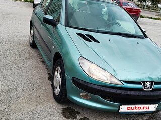 2001 Peugeot 206, зелёный, 300000 рублей, вид 1