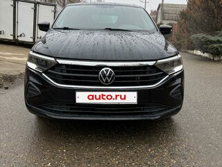 2021 Volkswagen Polo VI, чёрный, 1950000 рублей, вид 3