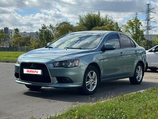 2011 Mitsubishi Lancer X Рестайлинг, зелёный, 690000 рублей, вид 1