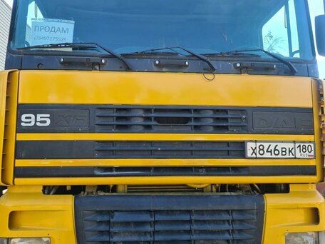 1999 DAF XF 95, золотистый, 1450000 рублей, вид 2
