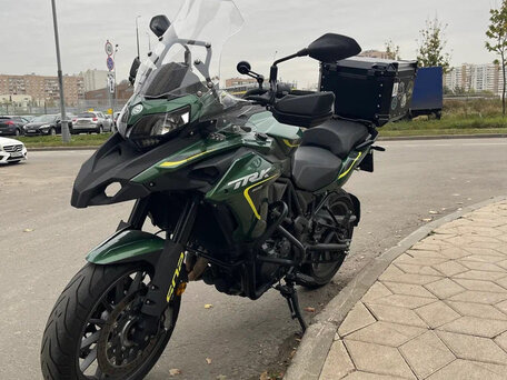 2023 Benelli TRK 502, зелёный, 510000 рублей, вид 3