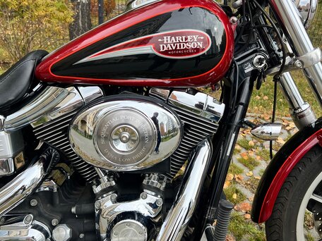 2006 Harley-Davidson Dyna Low Rider, красный, 800000 рублей, вид 2