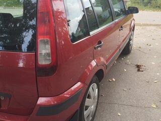 2007 Ford Fusion I Рестайлинг, красный, 460000 рублей, вид 4