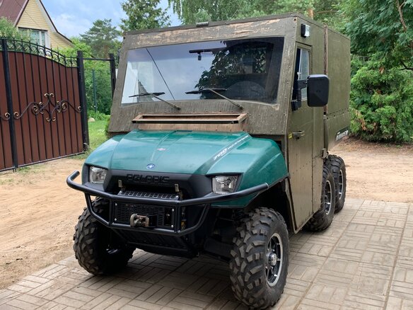 2006 Polaris Ranger 6x6, зелёный - вид 1