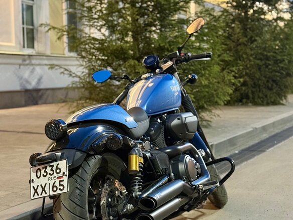 2015 Yamaha XV950 Bolt, голубой, 780000 рублей - вид 18