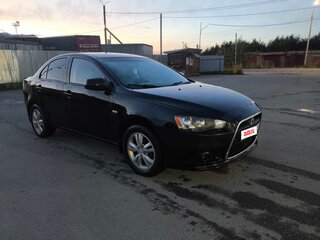 2011 Mitsubishi Lancer X Рестайлинг, чёрный, 600000 рублей, вид 4