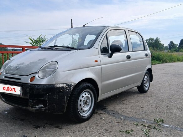 2008 Daewoo Matiz I Рестайлинг, серебристый, 190000 рублей - вид 1