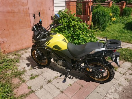 2018 Suzuki V-Strom DL 650, жёлтый, 700000 рублей, вид 2