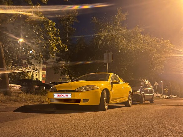 2002 Mercury Cougar VIII, жёлтый, 225000 рублей