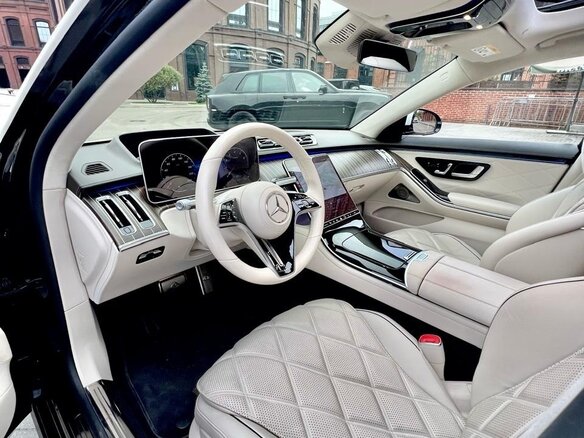 2022 Mercedes-Benz Maybach S-Класс 580 II (Z223), чёрный, 16000000 рублей - вид 8