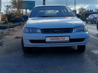 1999 Toyota Caldina I Рестайлинг, белый, 430000 рублей, вид 1