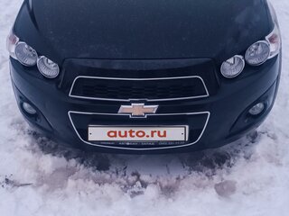 2014 Chevrolet Aveo II, чёрный, 600000 рублей, вид 1