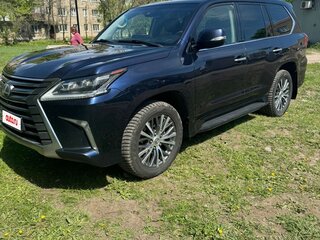 2016 Lexus LX 570 III Рестайлинг 2, синий, 7100000 рублей, вид 1