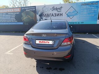 2012 Hyundai Solaris I, чёрный, 670000 рублей, вид 3