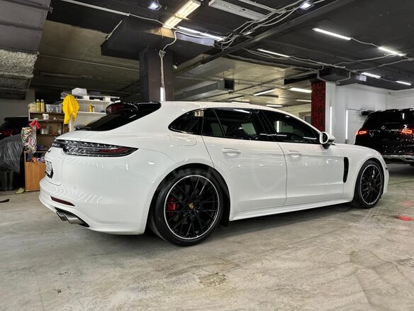 2021 Porsche Panamera 4S Sport Turismo II Рестайлинг, белый, 12000000 рублей - вид 14