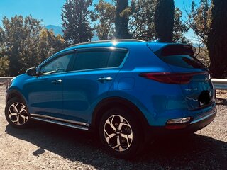 2021 Kia Sportage IV Рестайлинг, синий, 1950000 рублей, вид 5