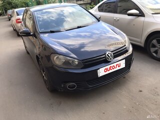 2010 Volkswagen Golf VI, чёрный, 500000 рублей, вид 1