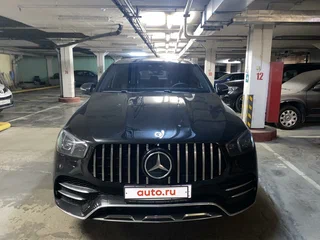 2021 Mercedes-Benz GLE Coupe 350 d II (C167), чёрный, 7600000 рублей, вид 2