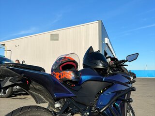 2008 Kawasaki Ninja 250R, фиолетовый, 260000 рублей, вид 2