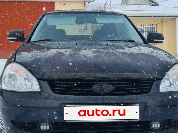 2008 Lada (ВАЗ) Priora I, чёрный, 280000 рублей