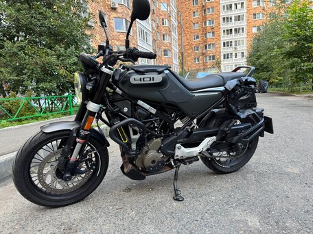 2020 Husqvarna Svartpilen 401, чёрный, 450000 рублей, вид 2