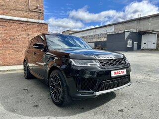 2021 Land Rover Range Rover Sport MHEV II Рестайлинг, чёрный, 5599000 рублей, вид 3