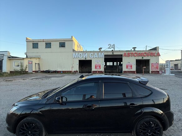 2009 Ford Focus II Рестайлинг, чёрный - вид 7