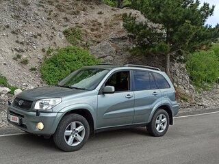 2005 Toyota RAV4 II (XA20) Рестайлинг, зелёный, 1150000 рублей, вид 4