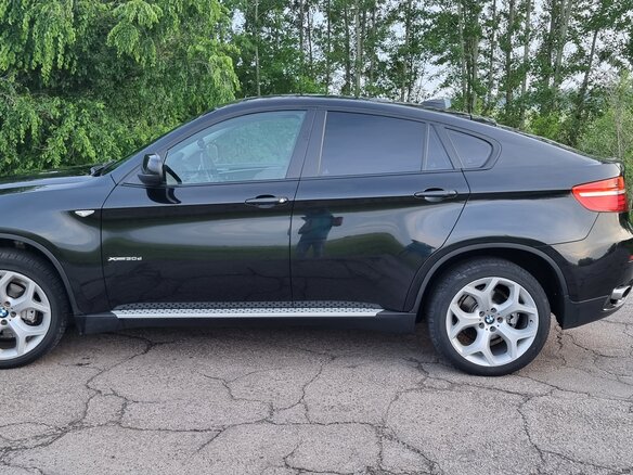 2013 BMW X6 30d I (E71) Рестайлинг, чёрный, 2300000 рублей - вид 3