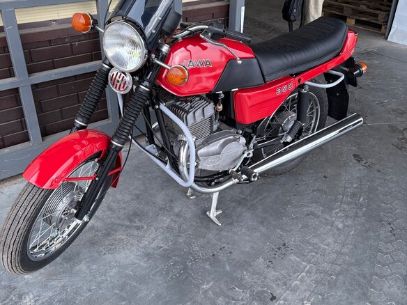 1986 Jawa 350/638, красный, 650000 рублей - вид 6