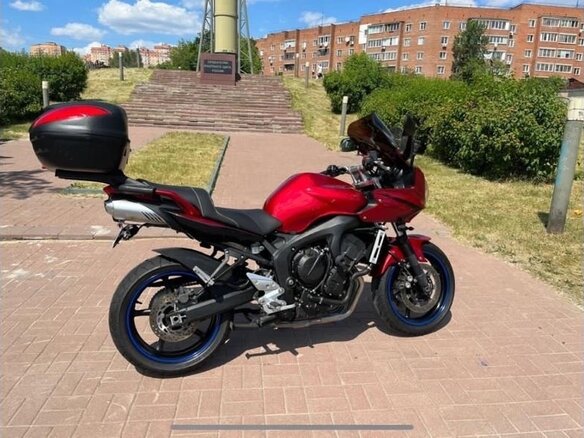 2008 Yamaha FZ6, красный, 570000 рублей - вид 2