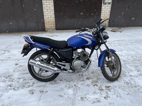2007 Yamaha YBR125, синий, 85000 рублей, вид 2