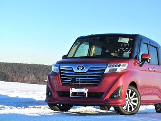 2017 Toyota Roomy I, красный, 1255000 рублей, вид 4
