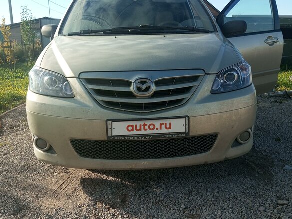 2005 Mazda MPV II (LW) Рестайлинг, золотистый, 600000 рублей - вид 28