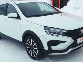 2023 Lada (ВАЗ) Vesta Cross I Рестайлинг (NG), белый, 1397000 рублей, вид 1