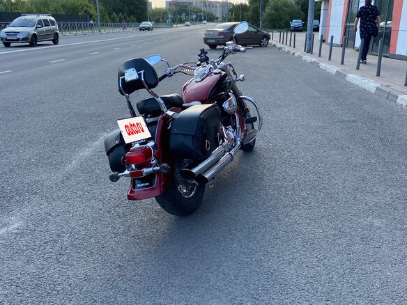 2007 Suzuki Boulevard C50, красный, 475000 рублей - вид 2